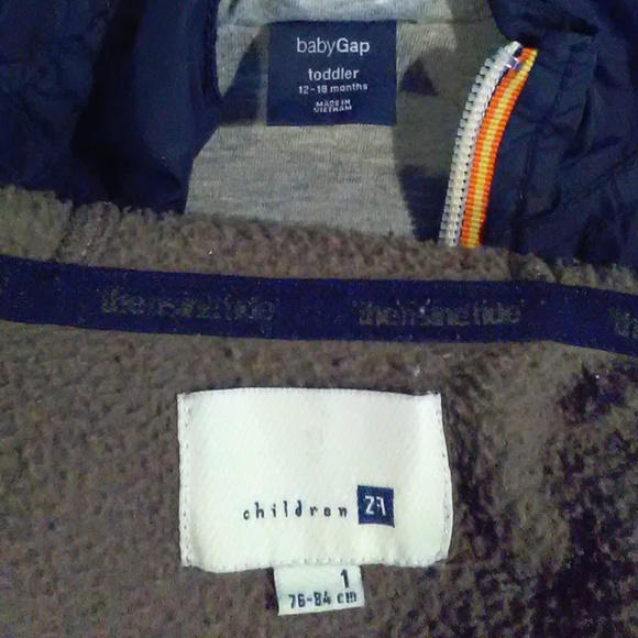 baby Gap/Children zf Jackets Size 12-18 Months - Picture 3 of 3
